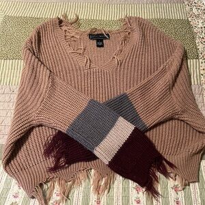 Chunky oversized sweater